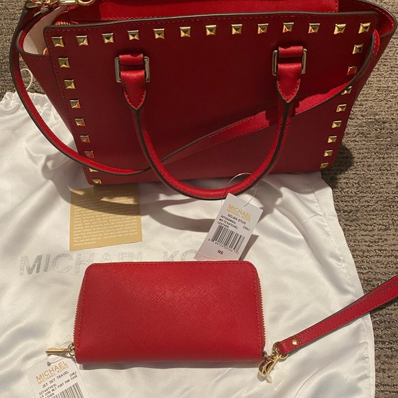 NWT authentic Michael Kors purse and wallet - Picture 2 of 4